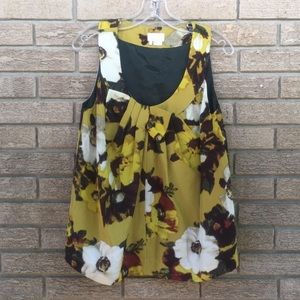 Kate Spade floral silk top